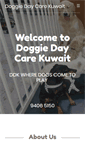 Mobile Screenshot of doggiedaycarekuwait.com